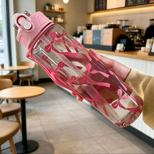 Sports water bottle gym travel - water,