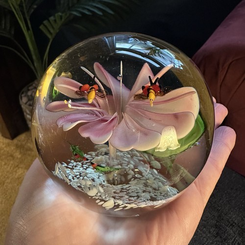 Vintage art glass - glass, paperweight