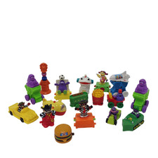 Vintage McDonalds Happy Meal Toys Job Lot 1990s Figures Vehicles Set Pre-Owned 