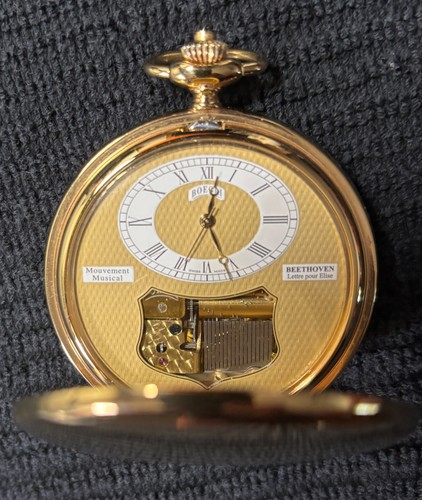 Boegli musical pocket watch - pocket,