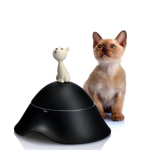 Alessi cat bowl - |, black
