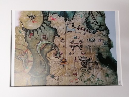 Map print ancient tarsus - map, by