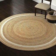 Rug Round Natural Jute Carpet