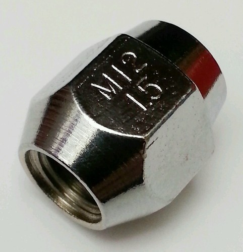 Chromed wheelnuts steel - 16,