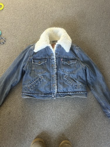 Levi cropped fur lined - cropped,