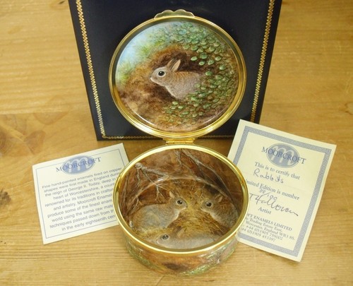 Boxed large ltd moorcroft - ltd, ed