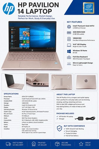 Pavilion 14in pentium - 14,