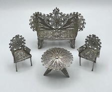 FILIGREE MINIATURE FURNITURE