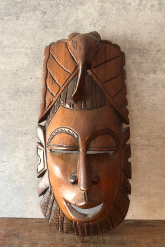 Vintage ghana hand carved - hand,