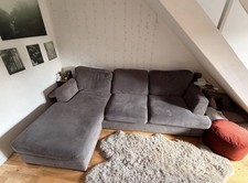 DFS Freya Grey L Shape Corner
