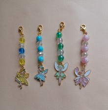 Fairy Handbag/keyring charm  inspired Handmade  Choose your colour