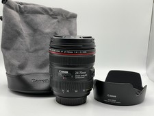CANON EF 24-70mm 1:4 L IS USM LENS - E F 24-70 mm f/4.0L - BELOW-AVERAGE
