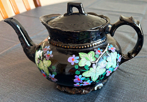 Antique victorian jackfield - antique,