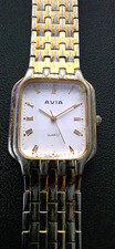 Avia quartz mens watch, gold