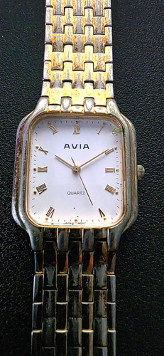 Avia quartz mens watch gold - avia, watch,