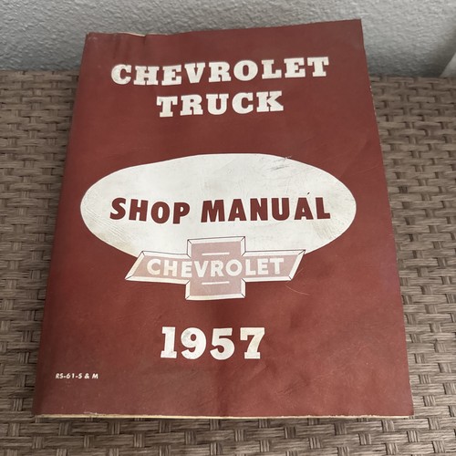 1957 chevrolet truck - truck, shop