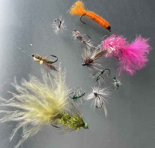 Job lot fishing - job, flies