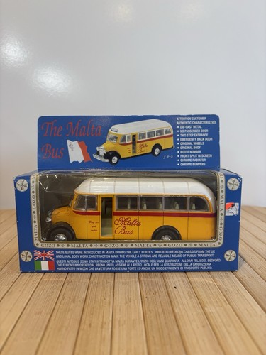 Malta classic bus - malta, diecast