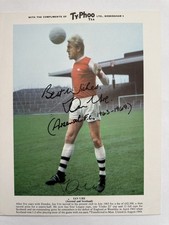 ARSENAL AND SCOTLAND TYPHOO