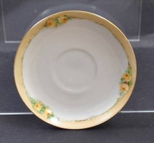 Vintage China Saucer Yellow