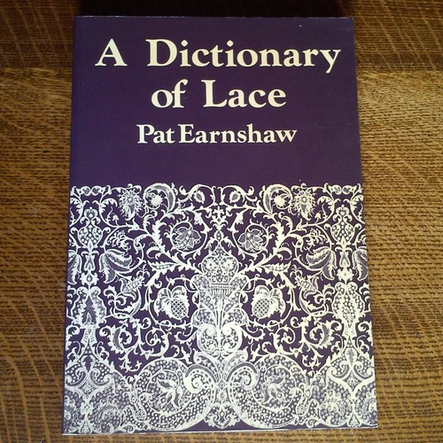 Dictionary lace book - dictionary, of