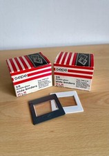 GEPE 2 x Boxes of 20 Double Glass 24x36 Slide Binders Mounts . Art. 6001