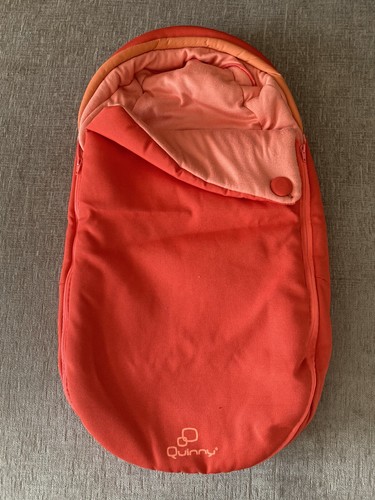 Quinny moodf footmuff red - moodf, red/pink