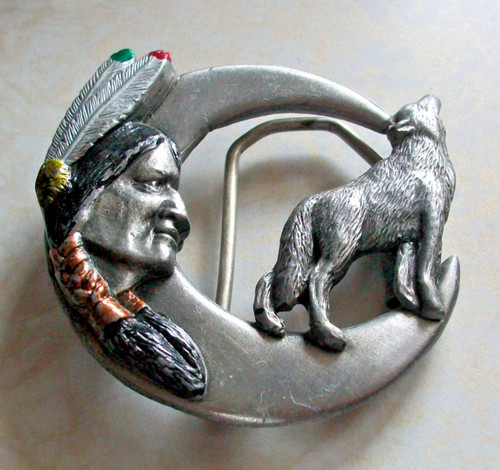 Vintage indian and - 1#, howling