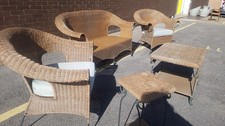 Wicker conservatory set