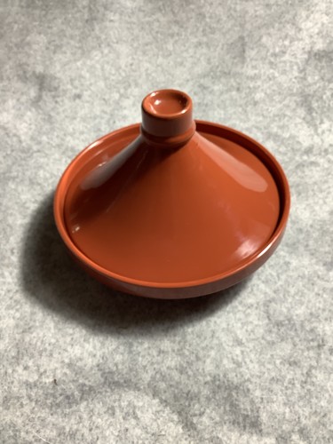 Tagine cooking pot red glazed - tagine,