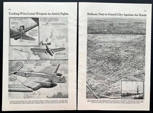British barrage balloon - british, “balloon