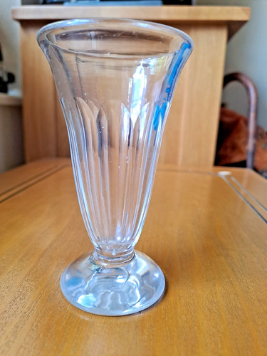 Georgian crystal jelly glass - crystal,