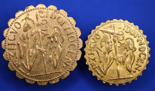 Brass tokens joannes ille - brass,