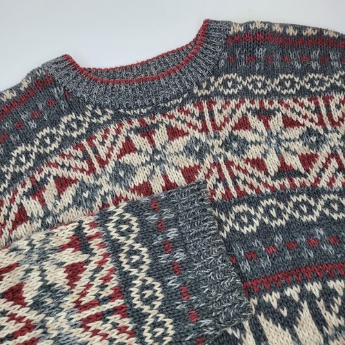 Vintage structure fair isle - vintage,