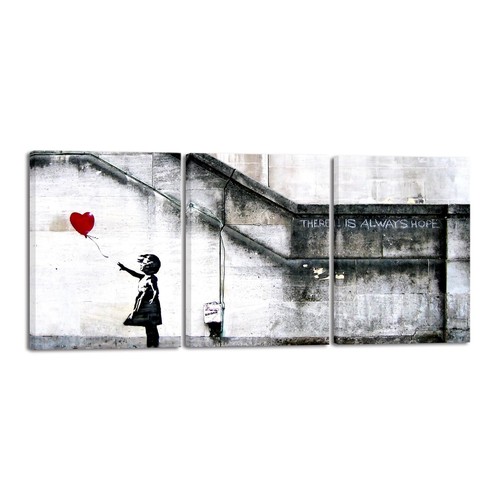 Banksy graffiti girl with - banksy,
