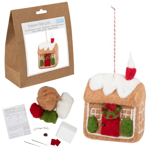 Home christmas needle - home, |