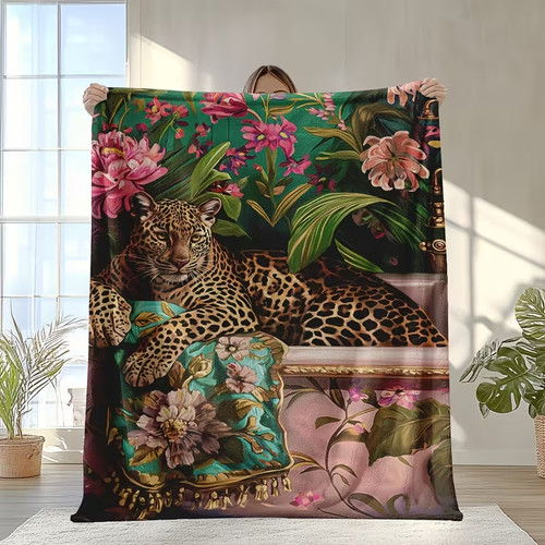 Leopard relaxing chill - leopard, on
