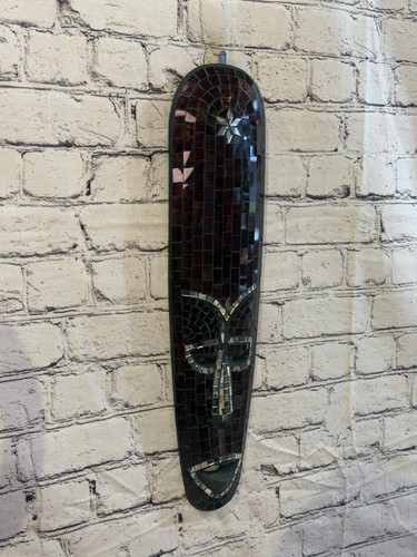 50cm mask purple mosaic - purple,