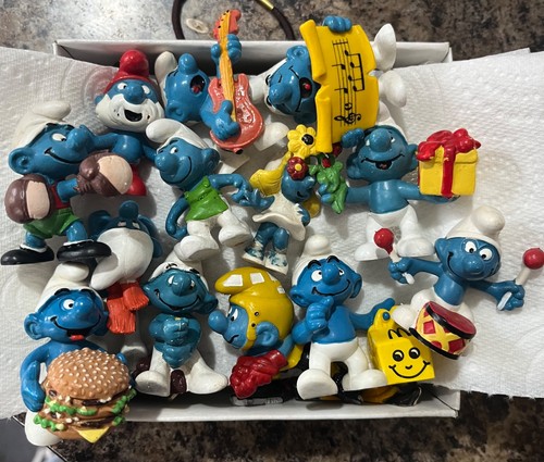 Vintage smurfs collectible
