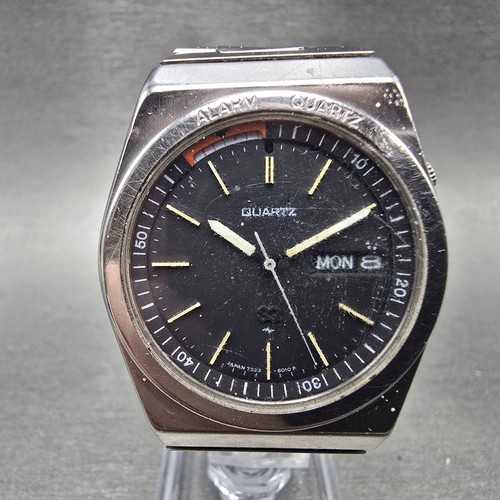 Seiko alarm watch men - alarm, 36mm