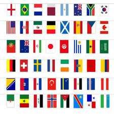15M World Flags Bunting Pack
