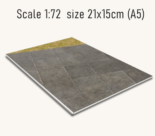 Concrete airfield display - 1:72,