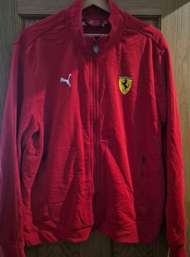 Puma red ferrari zipped - red, jacket