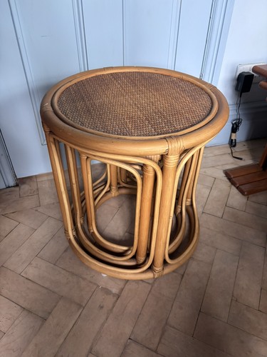 Bamboo and rattan - round, nest