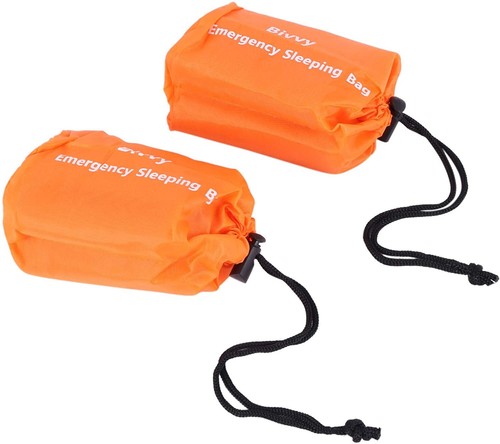 2xemergency sleeping bag - sleeping,