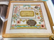 (G78) Wedding Sampler Cross