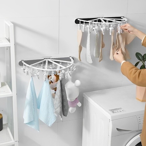 Clothes airer wall mounted - clothes,