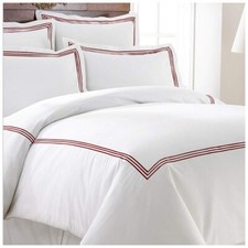 400TC Cotton Triple Embroidery