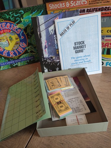 Stock market guru - board, game