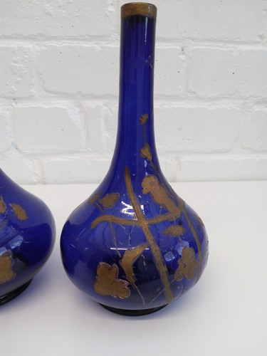 Victorian pair cobalt blue - victorian,,